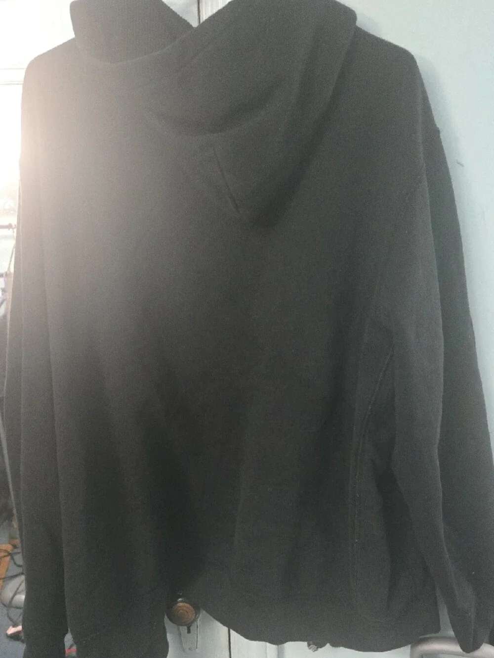 Polo by Ralph Lauren Black Zip-Up Hoodie with Red Pony